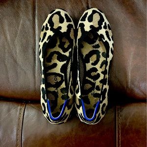 Rothy’s the flat leopard size 8.5